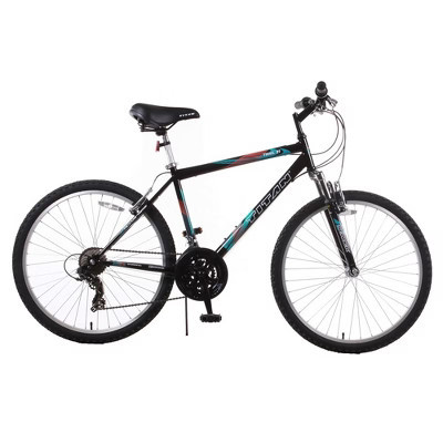 Titan Trail 21-speed Suspension Men's Mountain Bike, 18-Inch Frame, Black | Target