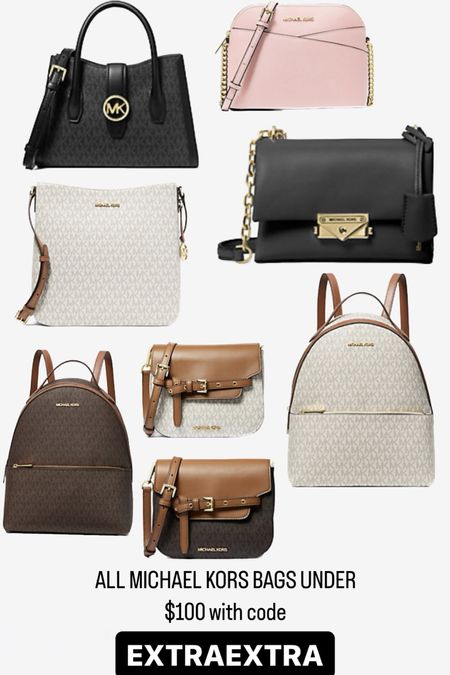 Michaels Kors outlet sale!!!  All these bags are under $100 with Code EXTRAEXTRA 🧨🧨

#LTKitbag #LTKSale #LTKunder100