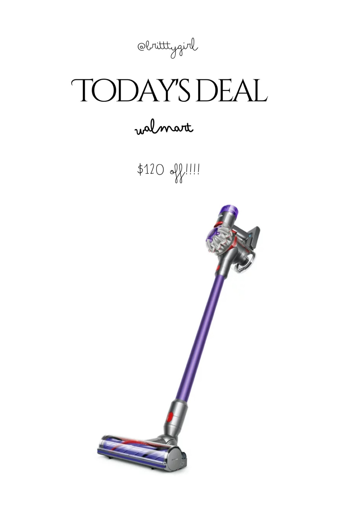 Deal of the day, Dyson cordless 

#LTKsalealert #LTKSpringSale