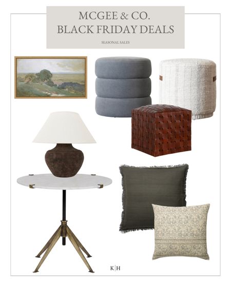 My living room furniture & decor from McGee & co. Is 30% off!! Best deals on these product of the year! 

#livingroom #furniture #mcgee&co. #ottoman #sidetable

#LTKhome #LTKSeasonal #LTKsalealert