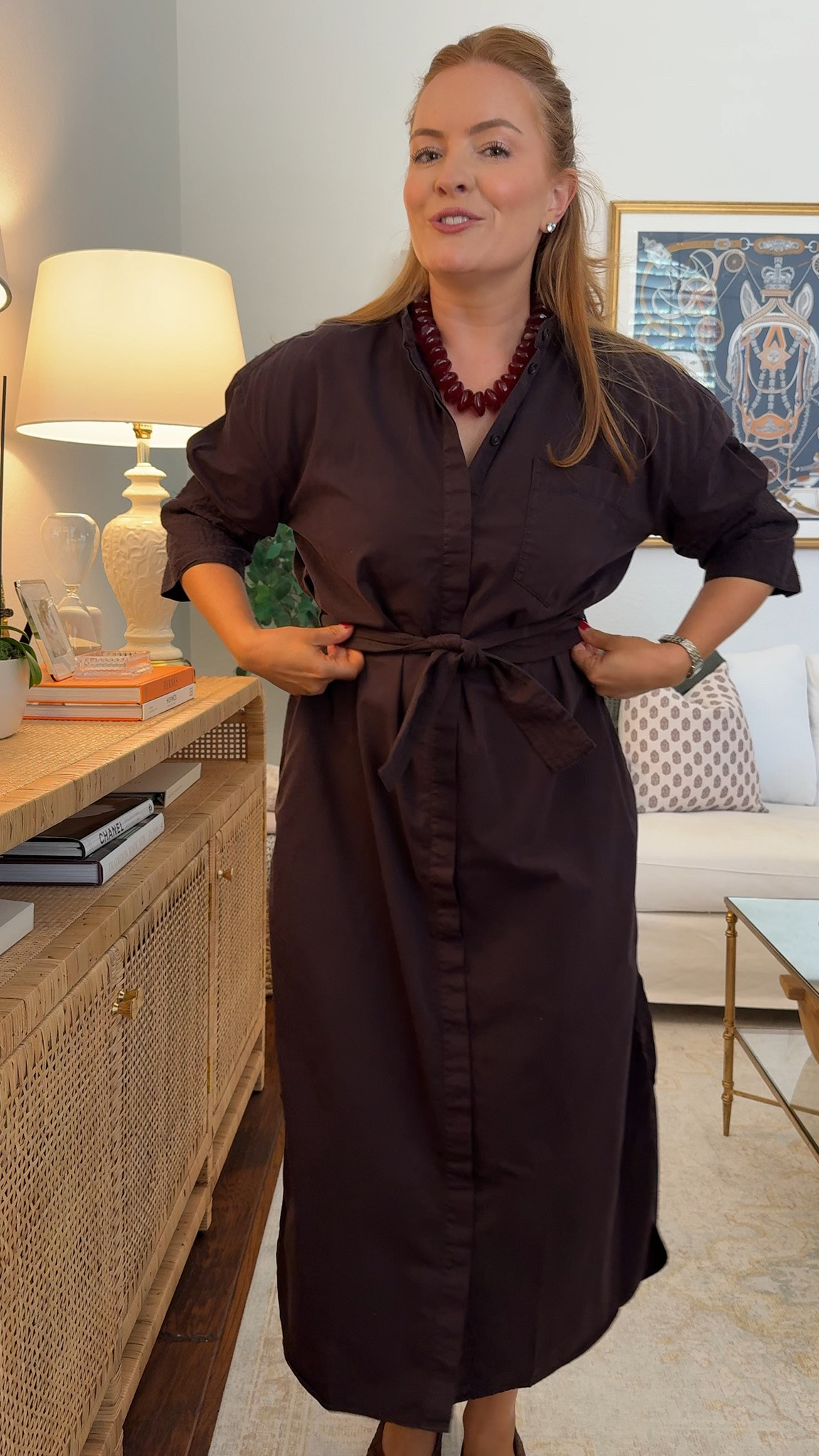 Wearing small/6 in the dress

A one-and-done shirt dress with cute flats — accessorize and you're out the door. The easiest polished fall outfit when you want to look elevated with zero effort.

#LTKFinds #LTKFashion #FallDresses
