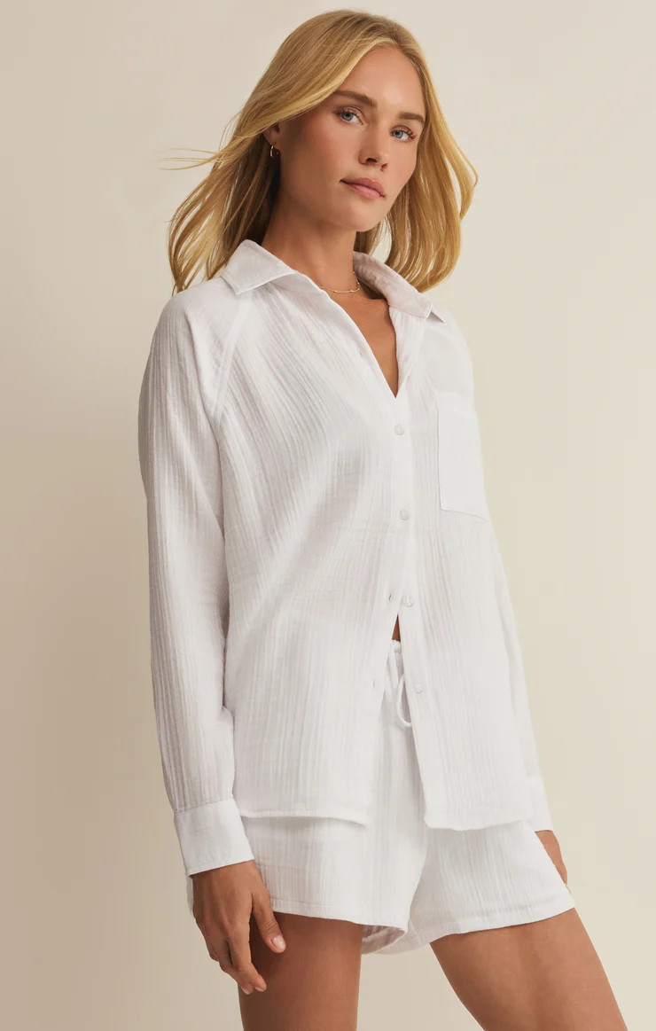 The Perfect Airy Gauze Button Up | Z Supply