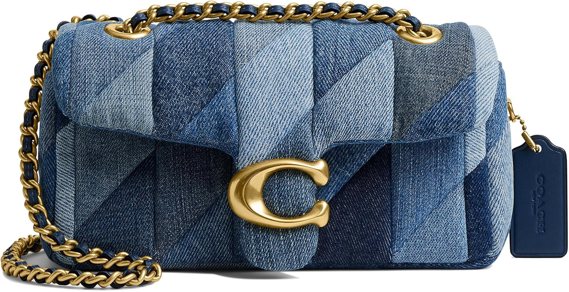 Coach Tabby Shoulder Bag 20, B4/Denim Multi | Amazon (US)