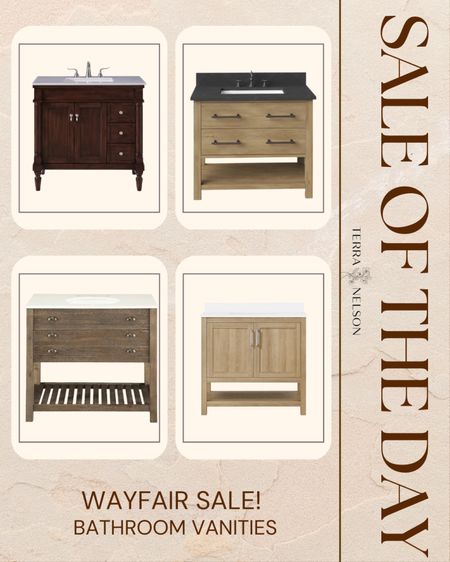 Wayfair’s Sale has a huge selection of bathroom vanities!

Furniture sale / bathroom remodel / home decor / Wayfair big furniture sale / 

#LTKsalealert #LTKFind #LTKhome