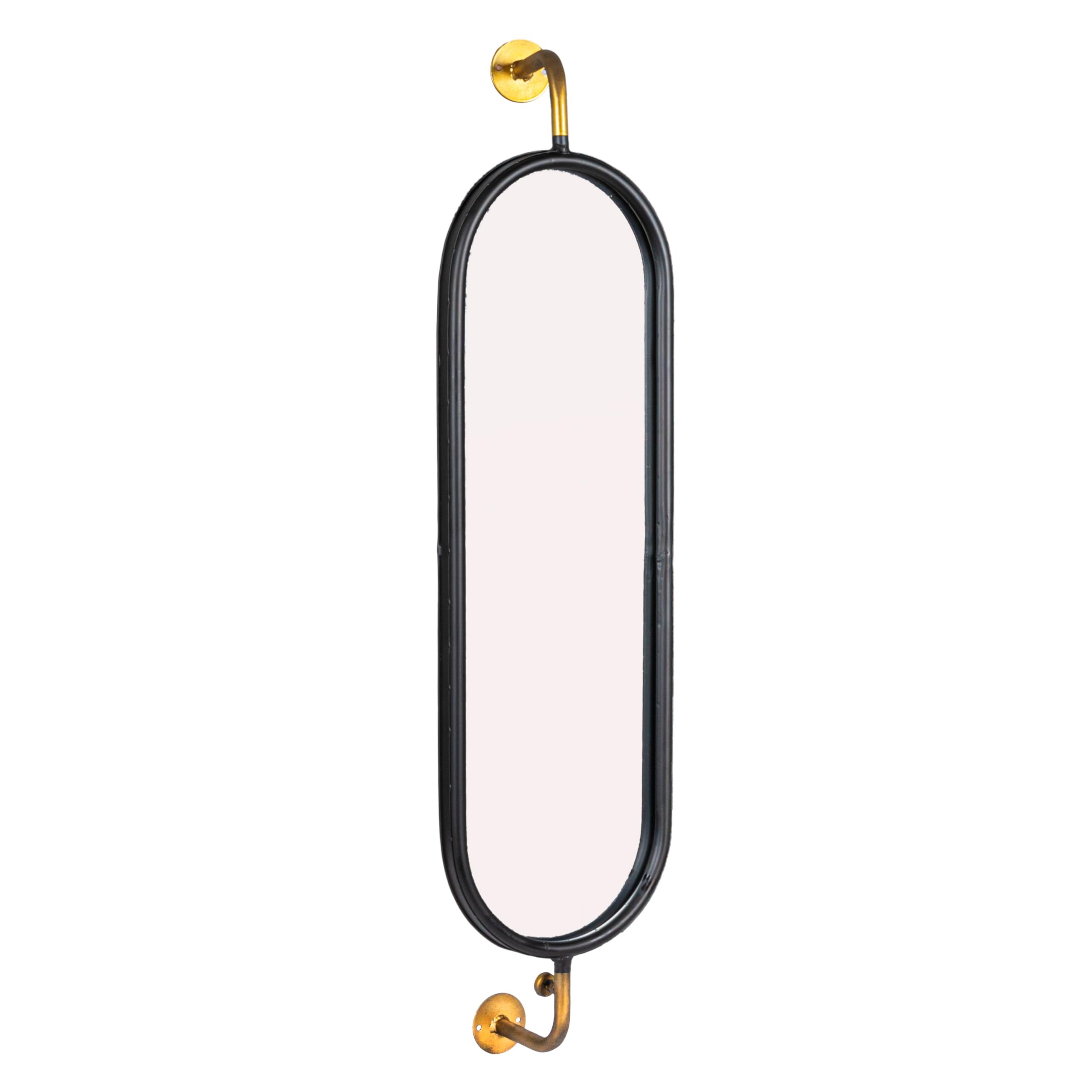 Creative Co-Op Swivel Wall Mount Metal Mirror with Brackets | Amazon (US)