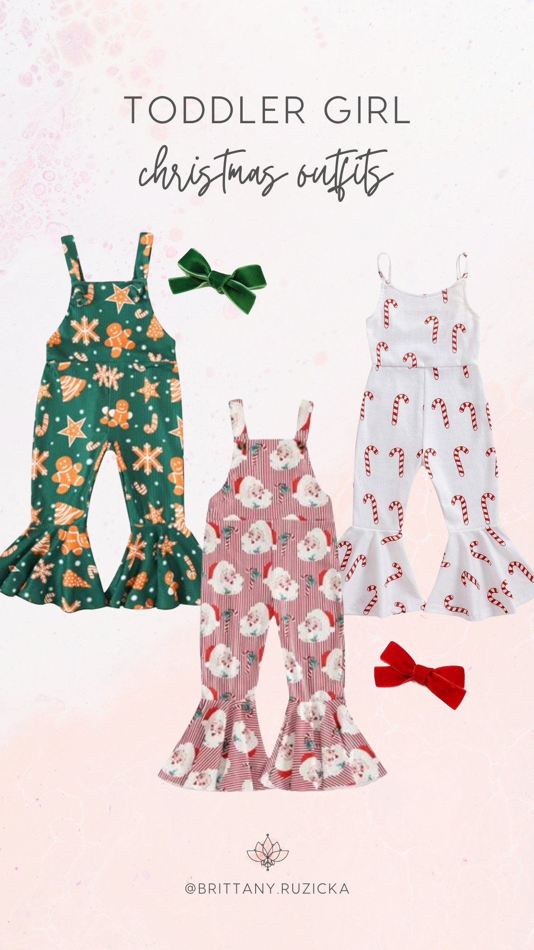 Adorable one-piece toddler girl Christmas bell bottoms perfect for the holiday! #bellbottoms #christmasoutfit #toddlergirlchristmasoutfit  

 

#LTKHoliday #LTKSeasonal #LTKKids