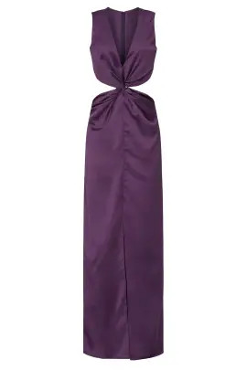 Cutout Satin Gown | Rent the Runway