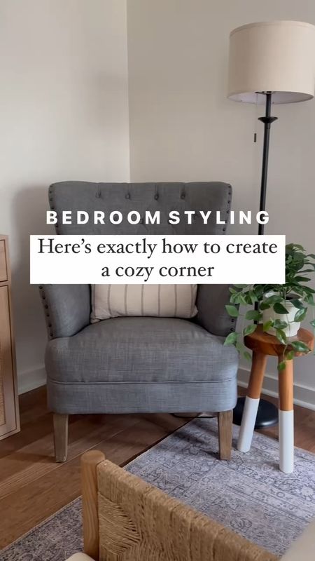 bedroom styling// bedroom corner// bedroom styling for less// simple decor makes the cutest spaces!!

#LTKVideo #LTKhome #LTKstyletip