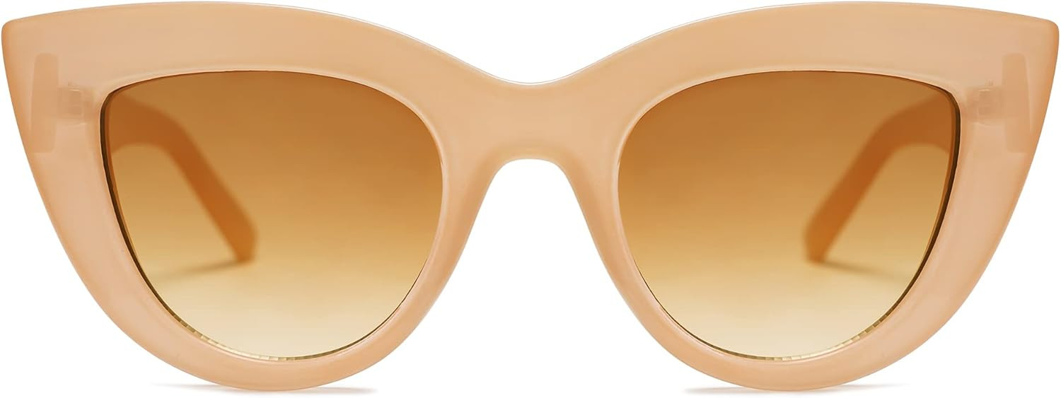 SOJOS Retro Small Vintage Cateye Sunglasses for Women Cute Fashion UV400 Sunnies SJ2939 | Amazon (US)
