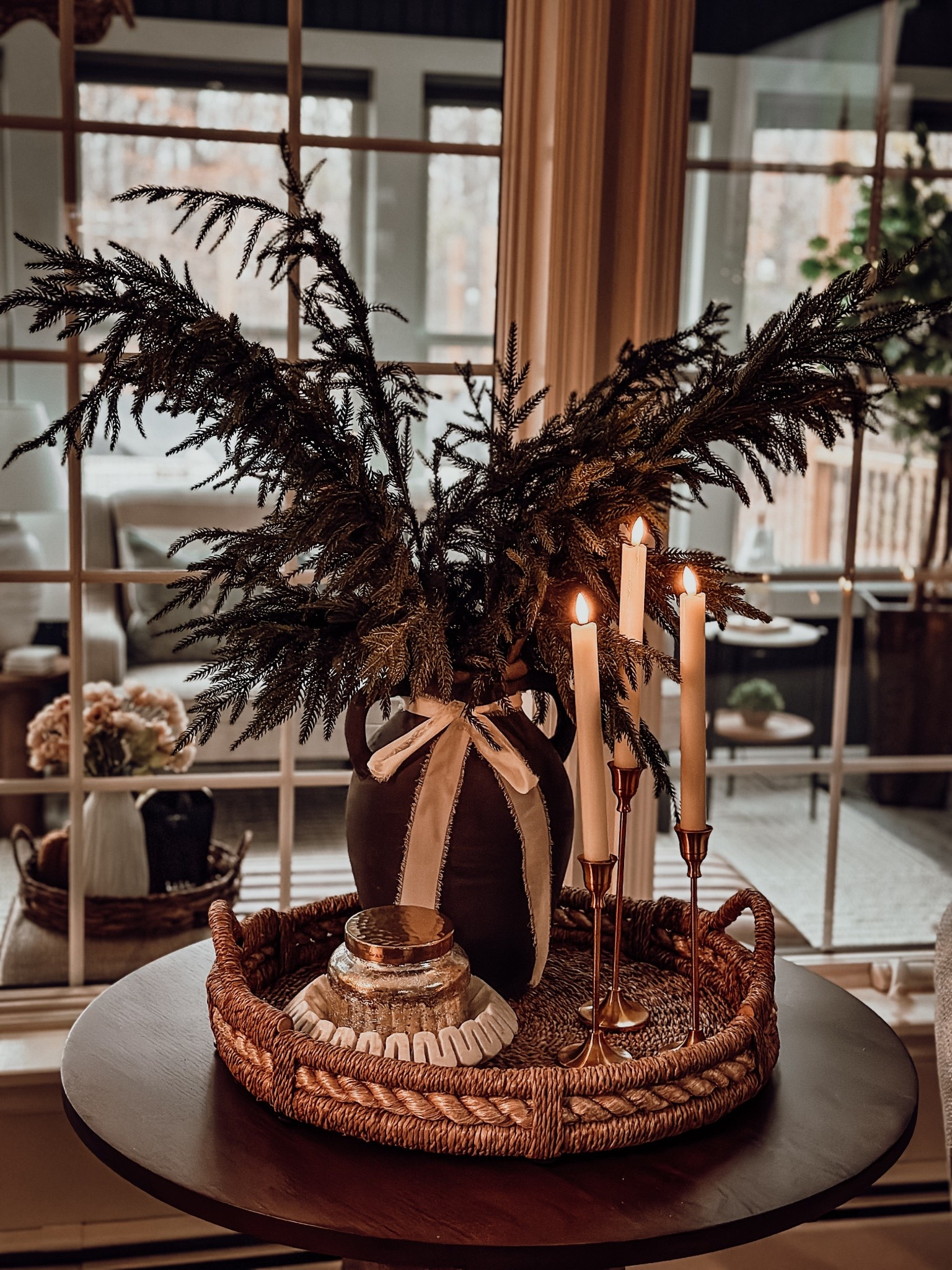 Tray styling for Christmas 

#LTKHoliday #LTKSeasonal #LTKHome