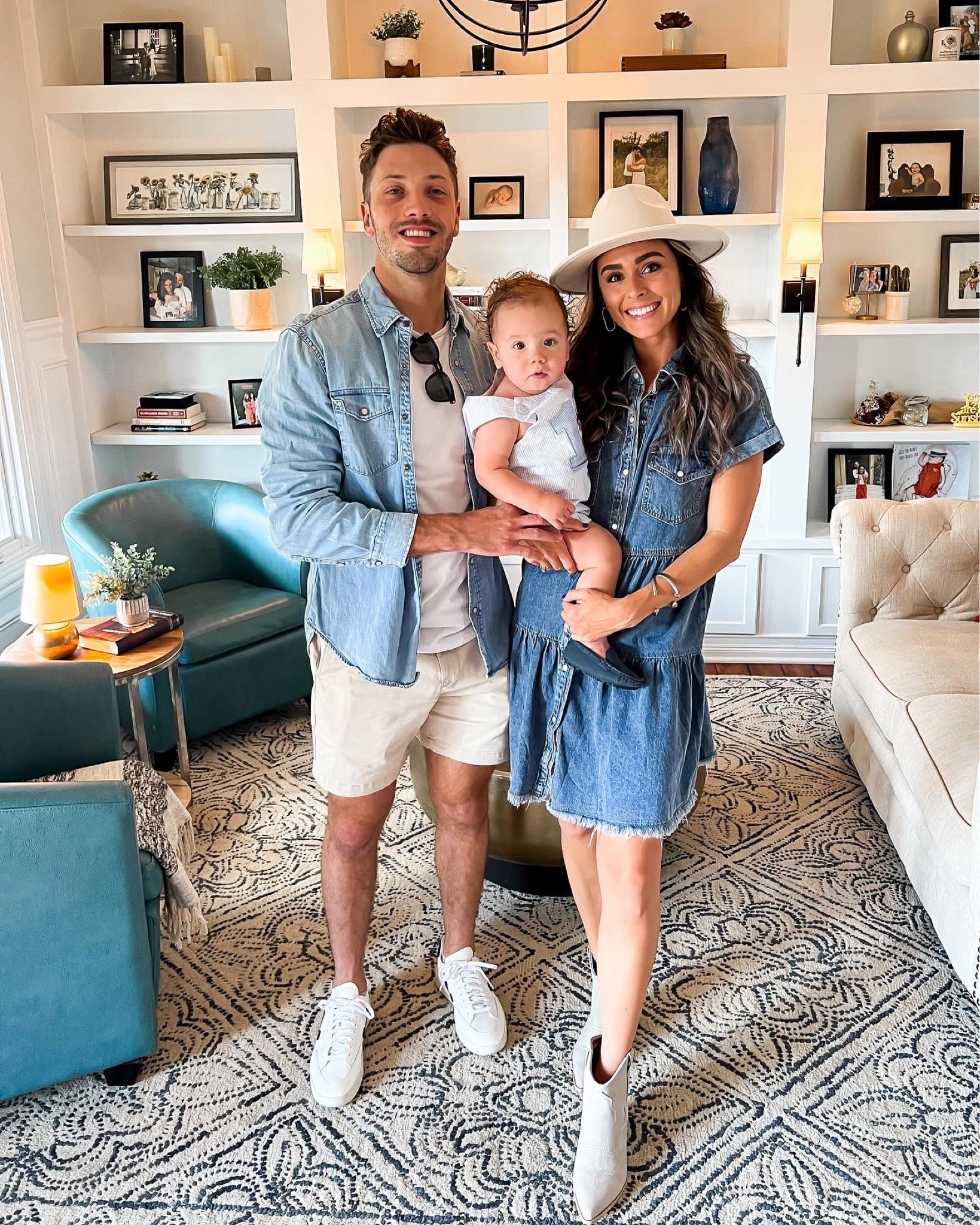 Linking up all of our outfit details below!

Jack- 
Button up- L
Shirt- L
Shorts- TTS 
Shoes- run big

Jamie-
Dress- small (loose fitting)
Shoes- tts (8)

#pinklily #abercrombiemens #abercrombie #amazonfashion #founditonamazon #amazonfind #denimdress #westernhat #westernbooties #fallstyle #outfitinspo 

#LTKbaby #LTKstyletip #LTKmens
