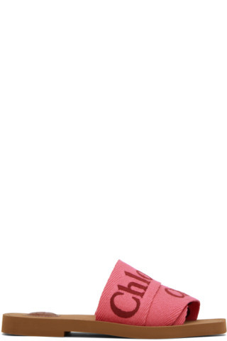 Pink Woody Sandals | SSENSE