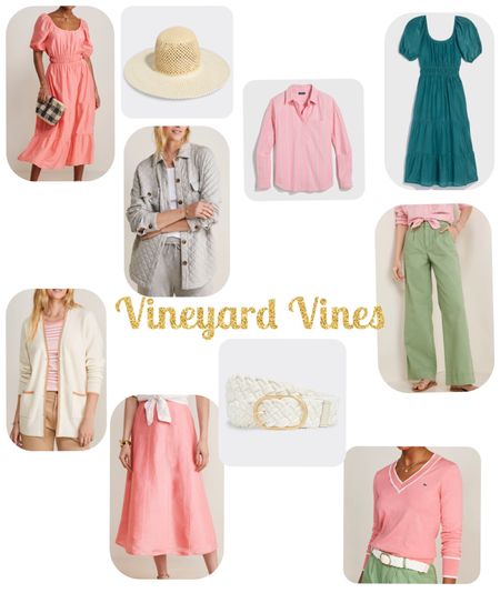 Vineyard Vines new arrivals are all about pinks and neutrals! Look natural all season long with these looks in all environments 

#LTKSeasonal #LTKstyletip #LTKfindsunder100