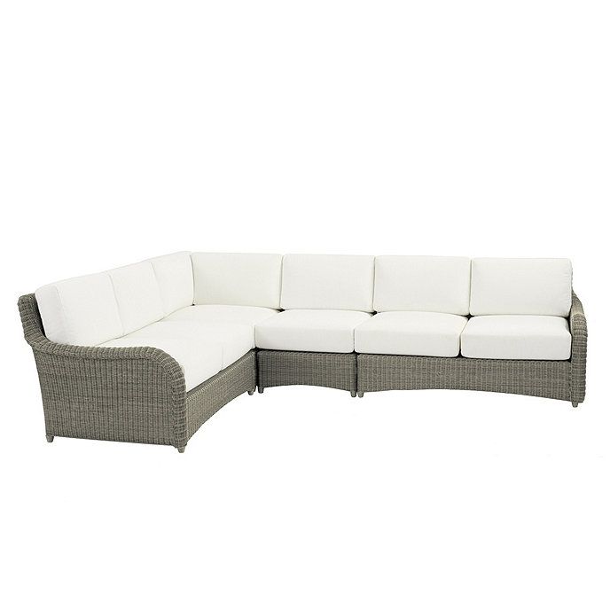 Suzanne Kasler Versailles Sectional 13-Piece Replacement Cushion Set | Ballard Designs, Inc.