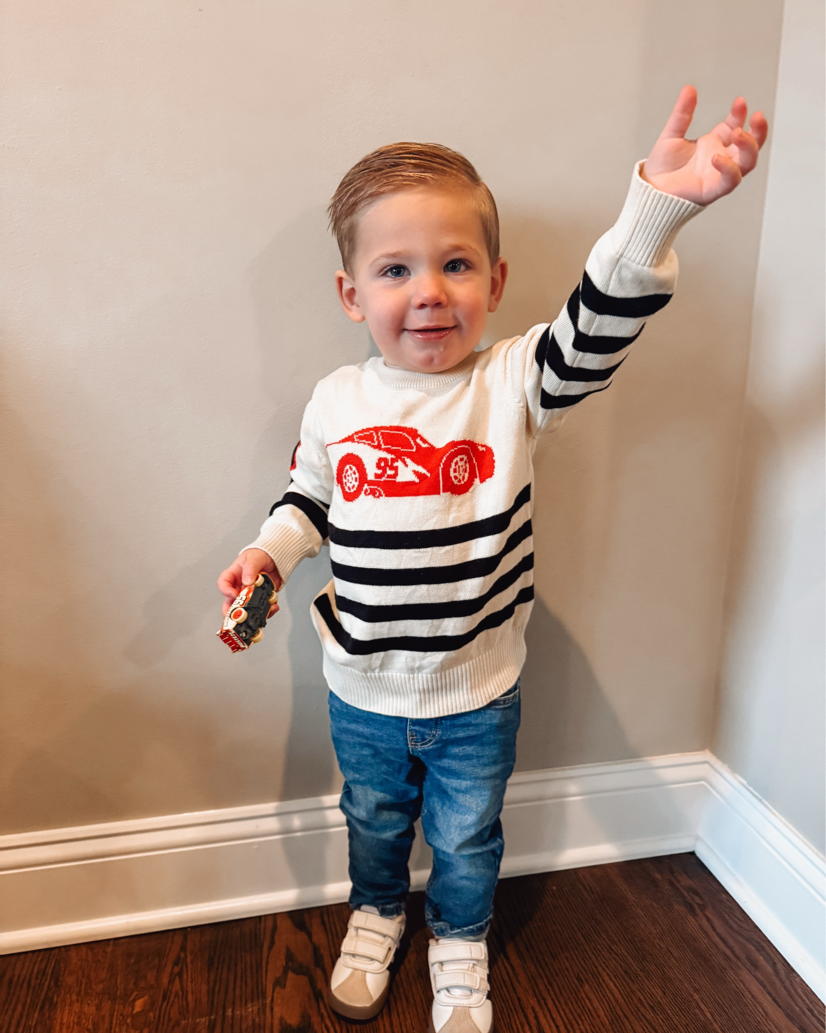 Lightning McQueen Sweater ⚡️🏎️

#LTKFamily #LTKBaby #LTKKids