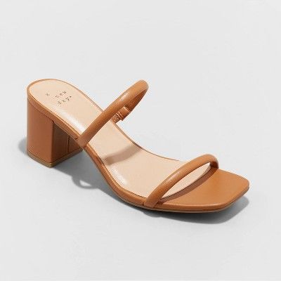 Women's Cris Block Heels - A New Day™ | Target