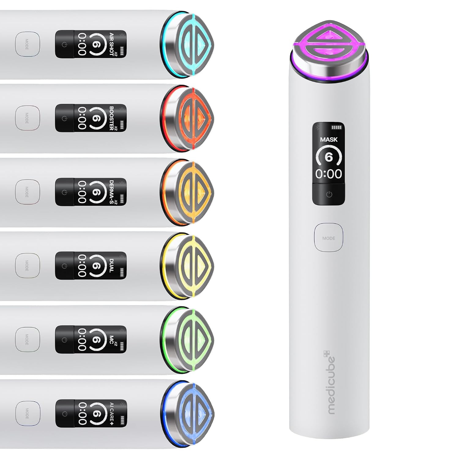 medicube Booster Pro X2™ - 7 IN 1 Glow Beauty Device, 2X Glow Care, White | Amazon (US)