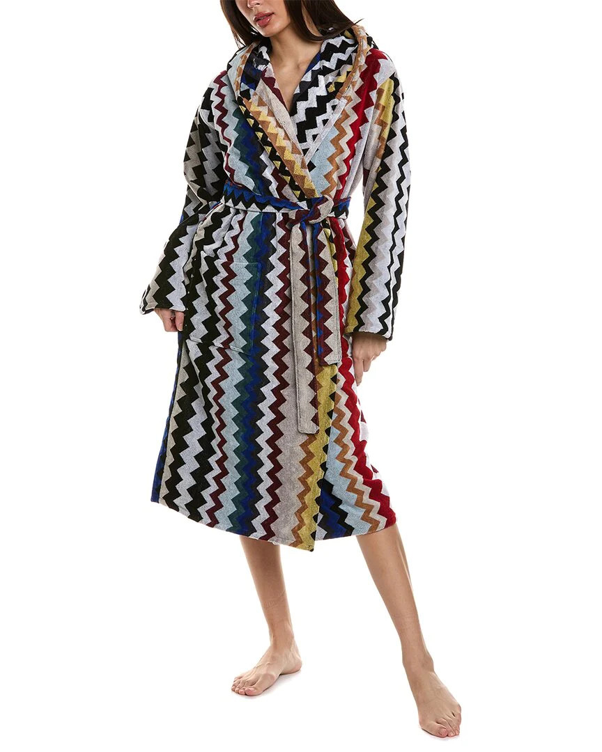 Missoni Home Cyrus Hooded Bathrobe | Shop Simon