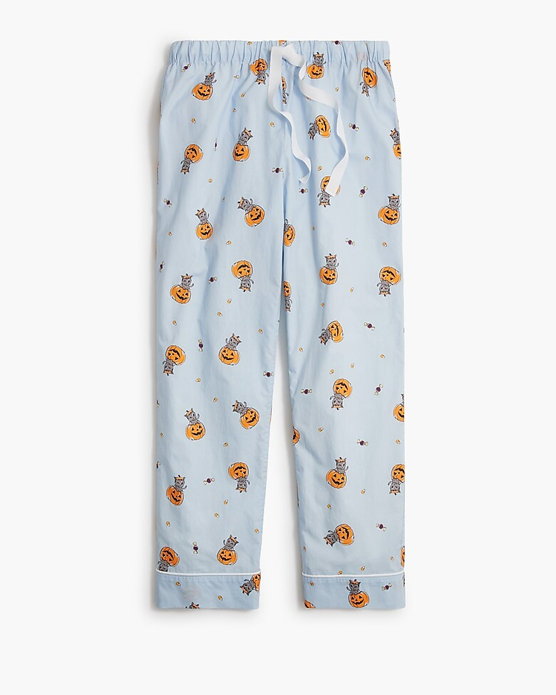 Cropped cotton pajama pant | J.Crew Factory