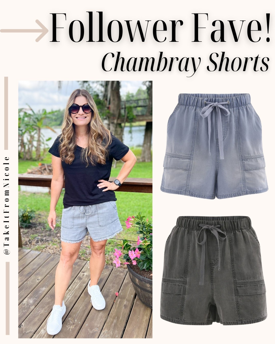 FINALLY! I was beginning to worry they weren’t going to release a new version of the chambray shorts we love but they FINALLY did. These always have the most atrocious stock photos but I love them lol. I ordered both colors so we can see what they actually look like since the colors are all messed up. It looks like they added little cargo pockets this year to make them more trendy which is a nice touch. 

Spring outfits // summer outfits // shorts outfits // #walmartfashion

#LTKFindsUnder50 #LTKOver40 #LTKPetite
