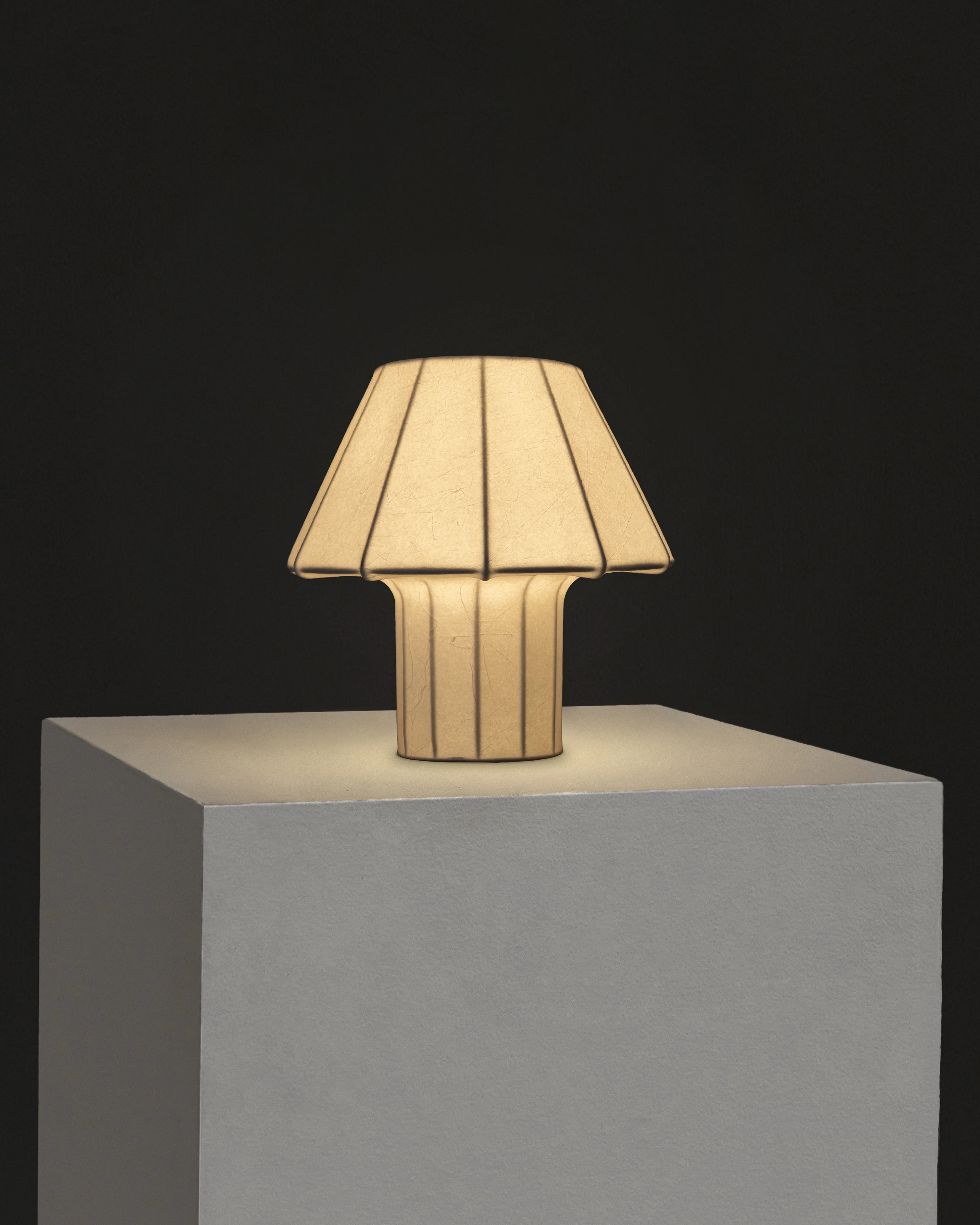 Celeste Cream Resin Table Lamp | Brightech | Brightech