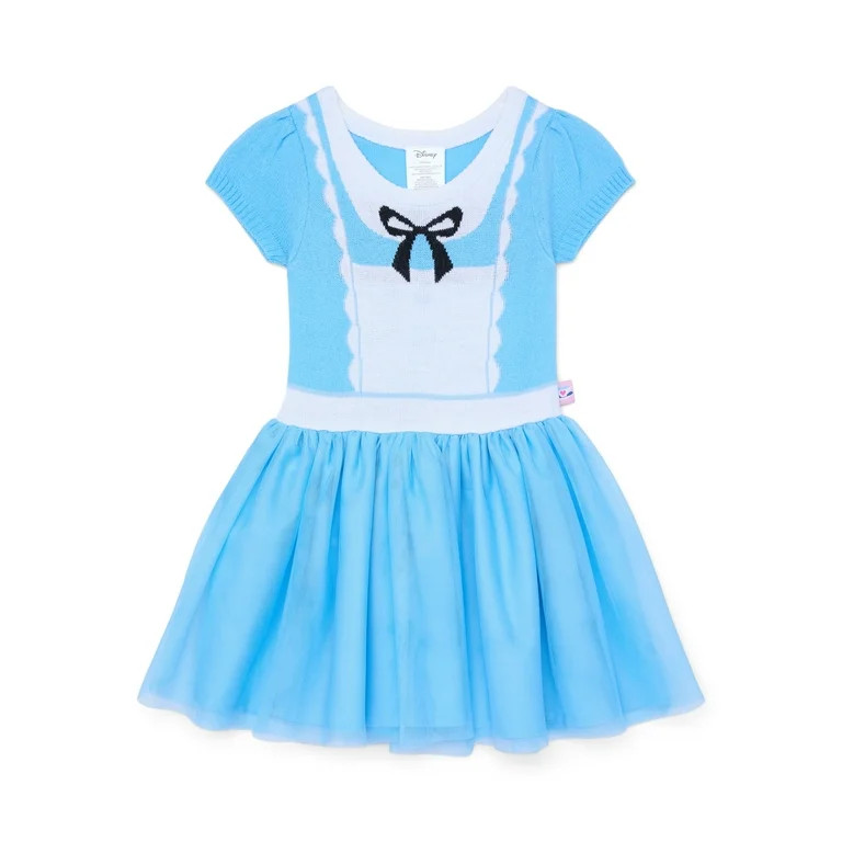 Disney Alice in Wonderland Toddler Girl Cosplay Dress, Sizes 12M-5T | Walmart (US)