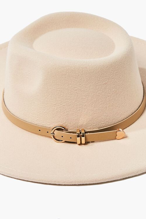 Faux Leather-Trim Fedora | Forever 21 (US)