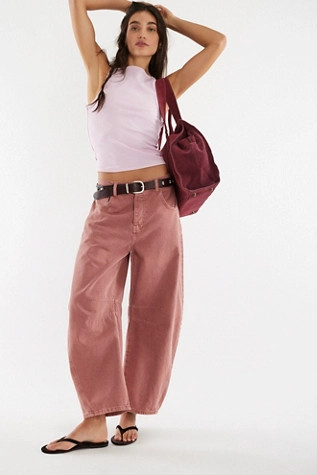 We The Free Good Luck Mid-Rise Barrel Jeans | Free People (Global - UK&FR Excluded)