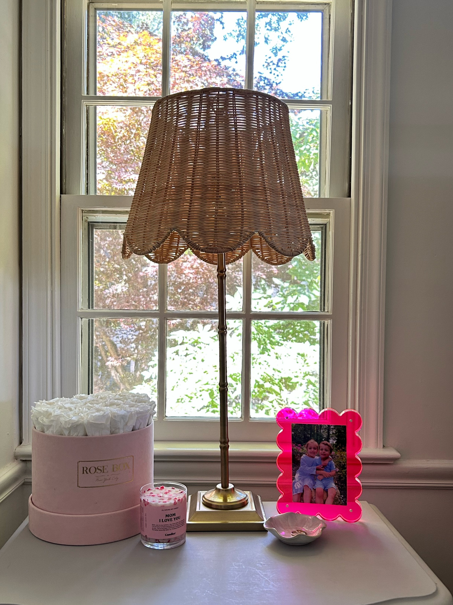 The cutest pink frame for my bedside table 💕

#LTKFindsUnder100 #LTKHome #LTKFamily