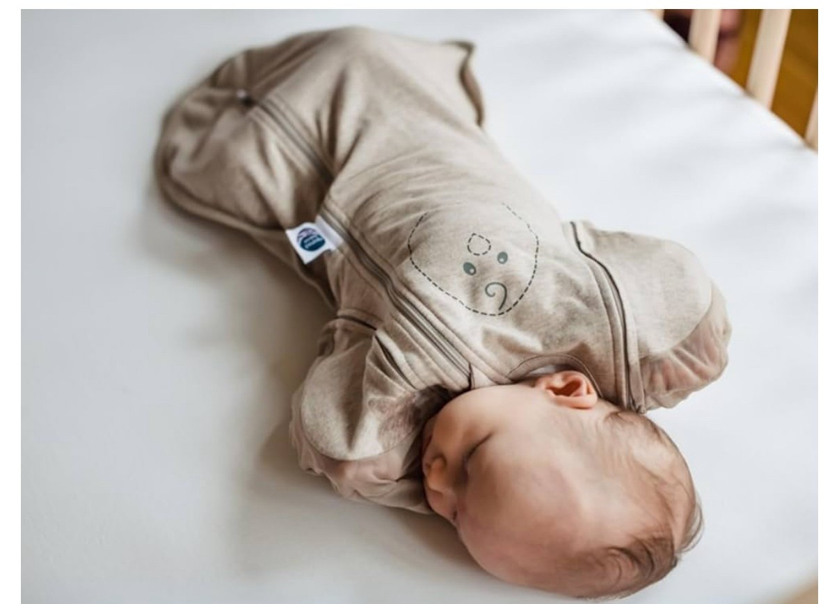 Newest baby gear! The arms zip off and can be used as a sleep sack by itself and a swaddle once baby starts roll over and can’t restrict arms! Helps either startle reflex until then! 

#LTKBaby #LTKHome #LTKFamily