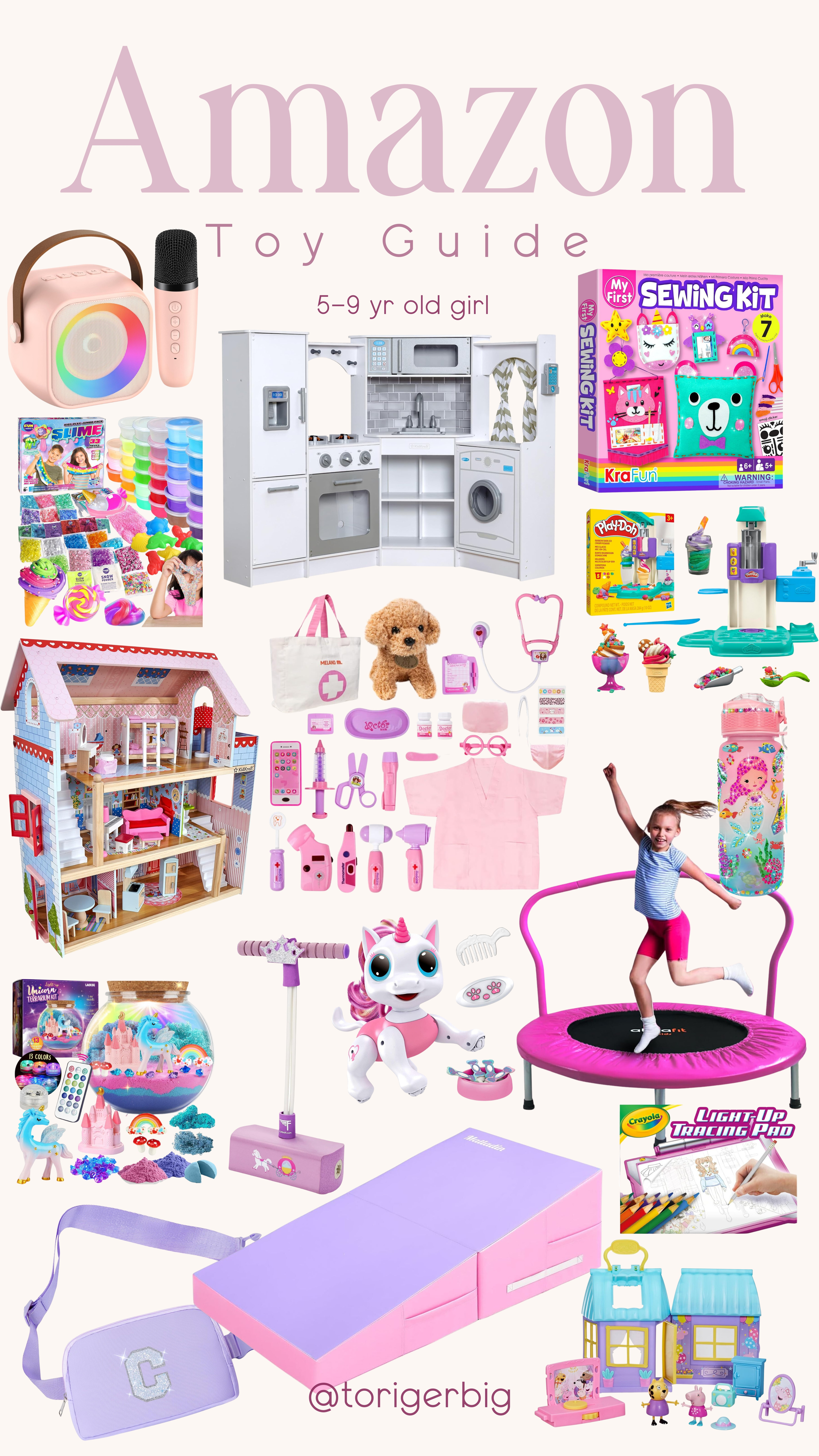 Amazon Toy Guide for girls ages 5-9

#amazon #toyguide #giftguide 

 #LTKGiftGuide #LTKHoliday #LTKKids