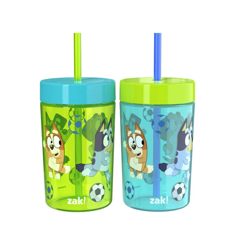 Zak Designs 2 Pack 16oz Tumbler Bluey Blue | Walmart (US)