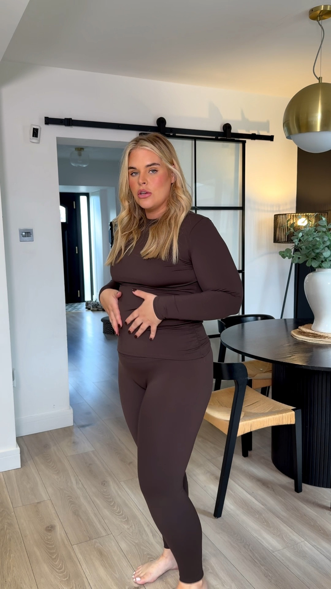 Such a nice fitting set! I wear a size 16-18 girls! 