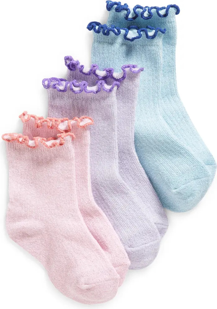 Kids' Assorted 3-Pack Quarter Socks | Nordstrom