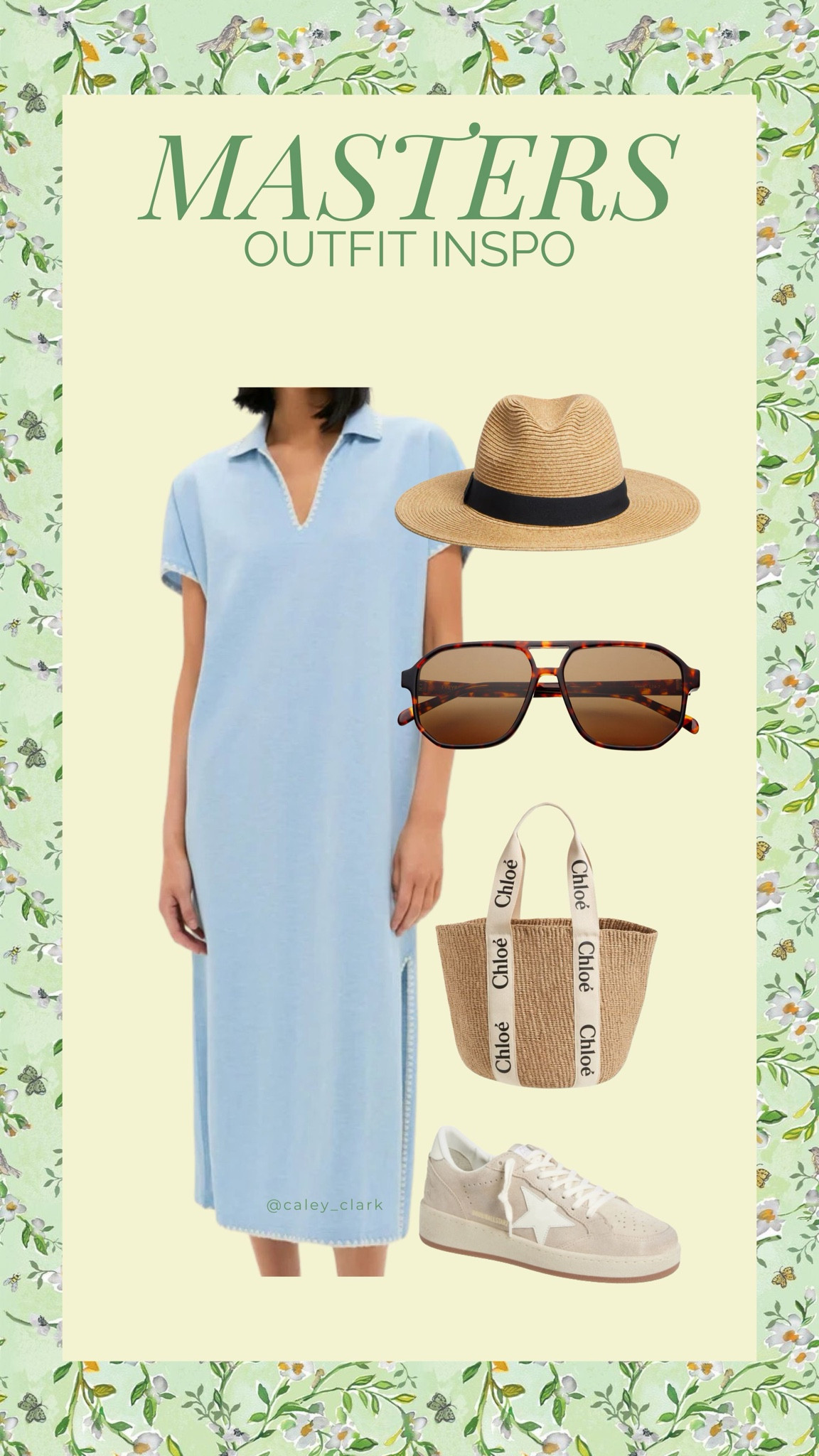 Masters golf tournament outfit inspo ⛳️💛

#LTKStyleTip 