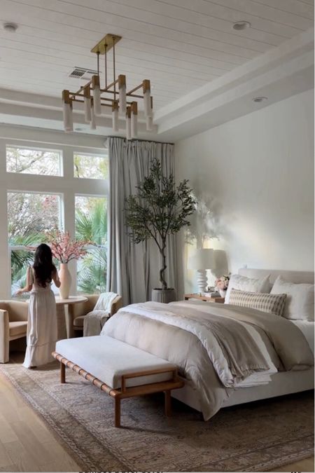 Bedroom, home, lighting, florals, flowers, tree, bedding, dress

#LTKHome #LTKBeauty #LTKStyleTip