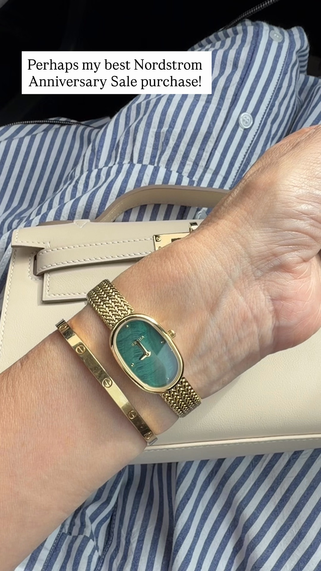 Perhaps my best Nordstrom Anniversary Sale purchase. ✨
.
Nordstrom anniversary sale finds
Breda watch 🕰️ 
.
I included other colors in case this one is sold out.
.
#nsale
#nordstrom