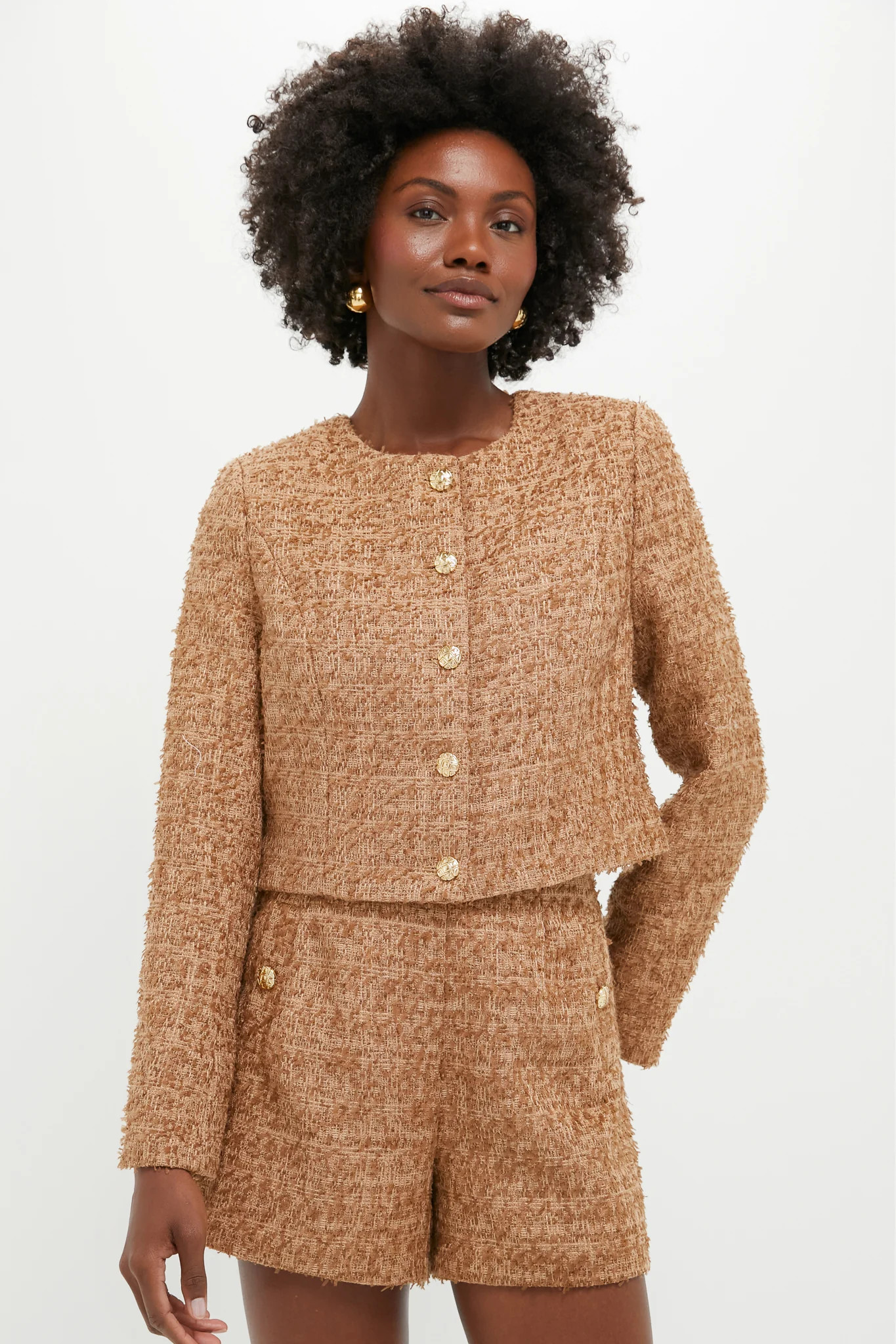 Tan Tweed Keller Jacket | Tuckernuck (US)