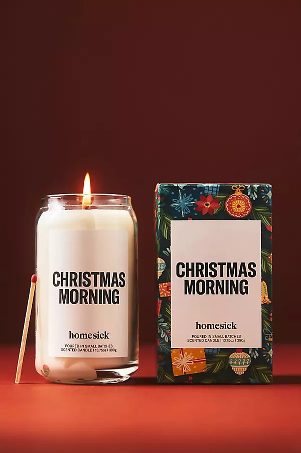 Homesick Christmas Morning Boxed Candle | Anthropologie (US)
