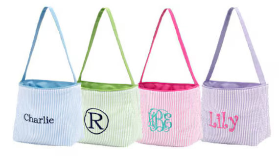 Personalized Kids Easter Basket Monogram Easter Basket | Etsy | Etsy (US)