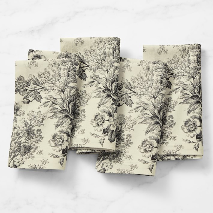 Botanical Toile Napkins, Set of 4 | Williams-Sonoma