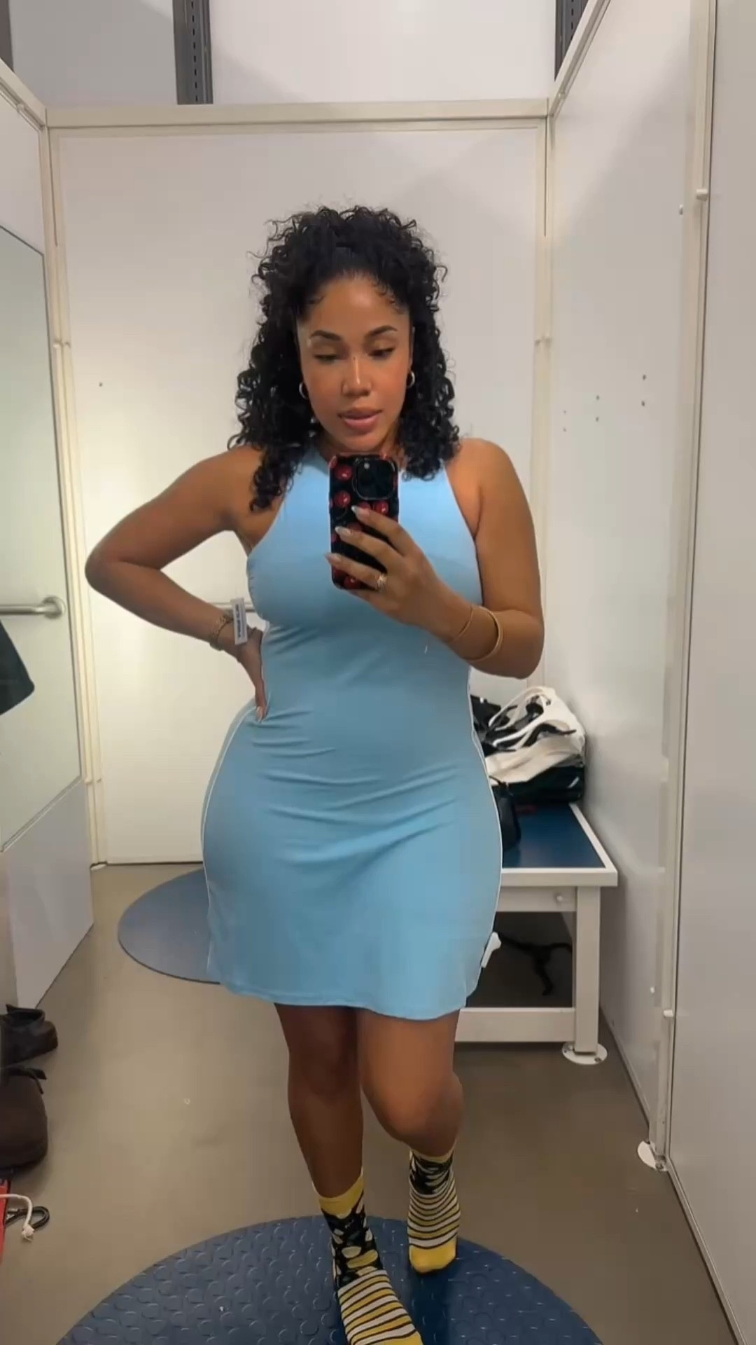 This blue mini dress?? Yeah… she did what needed to be done. The fit is so flattering, soft stretchy material, and perfect for spring and summer. This is one of those easy throw-on outfits that still looks put together. And plus also be worn as active wear 🙌🏾

Perfect for brunch, vacation, date night, or just feeling cute running errands.

#bluedress #springdress #casualchic #oldnavyhaul #summeroutfit #ltkstyle


#LTKootd #LTKActive #LTKSeasonal