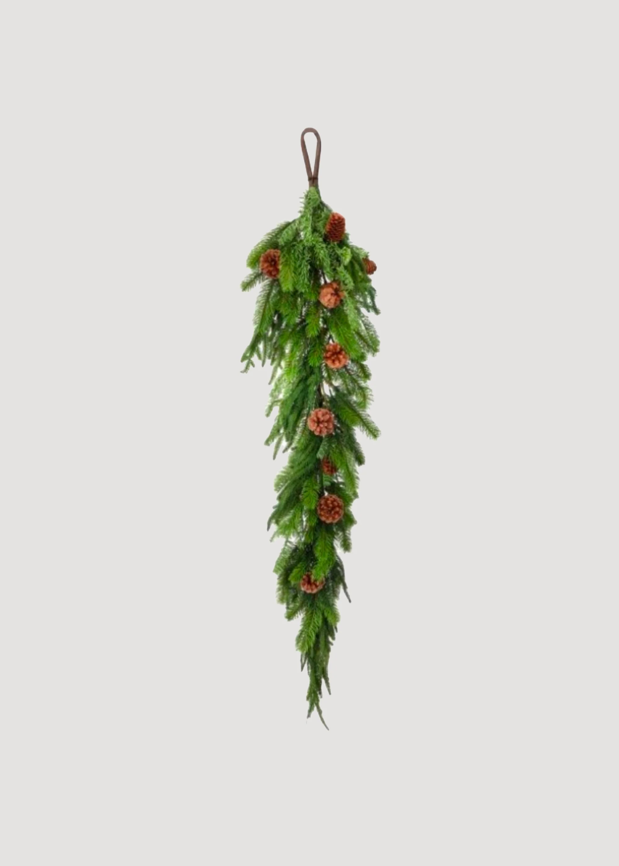Norfolk Pine Garland with Cones | Faux Winter Greens at Afloral | Afloral
