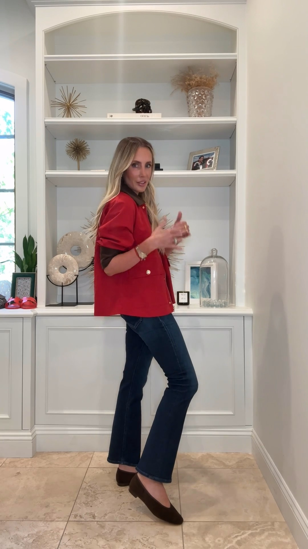Just got the BEST fall haul from @tuckernuck and obsessed doesn’t even begin to cover it. So many high-quality pieces we’re already planning a million ways to wear this fall.
Consider this your warning because you’re about to see all of it on repeat. Linked the entire haul below! #tuckernuckpartner

Height: 5’6
Weight: 115 pounds
Top size: small
Jacket size: XS it runs oversized, so you can definitely size down
Pants size: 25 
Skirt size: small
Shoe size: 8.5