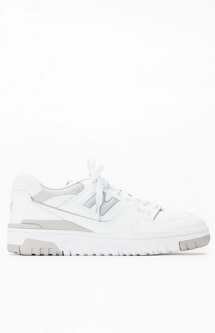 New Balance Women's Gray 550 Sneakers - Size 8 | PacSun