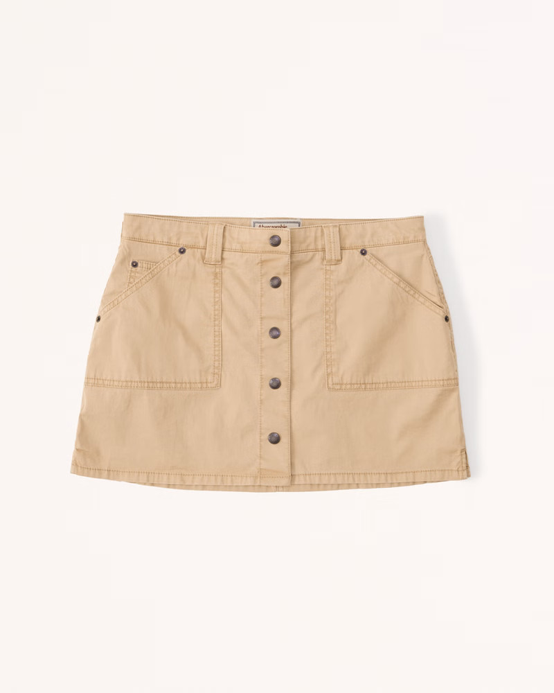 2000s Utility Micro Mini Skirt | Abercrombie & Fitch (US)