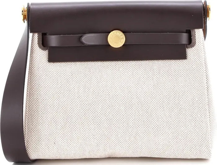 Herbag Zip Toile and Leather 20 | Nordstrom