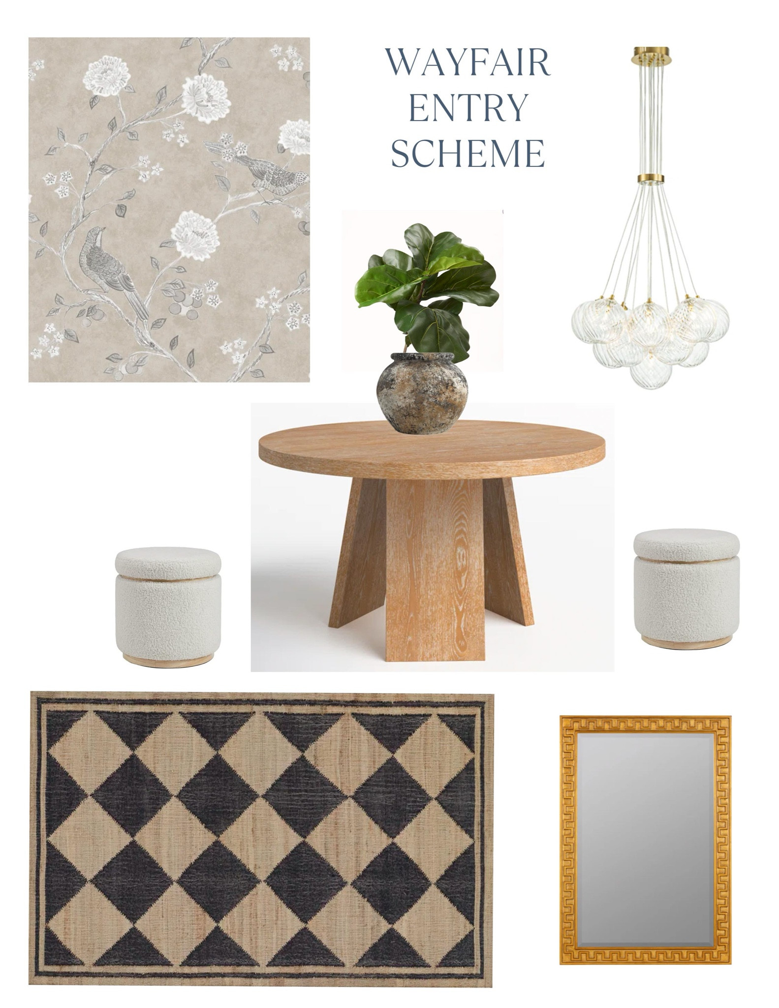 An entry scheme all from @wayfair #wayfairpartner 

#LTKHome