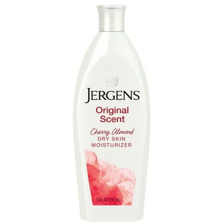Jergens Original Scent with Cherry Almond Body Lotion Moisturizer for Dry Skin, 10 oz | Walmart (US)