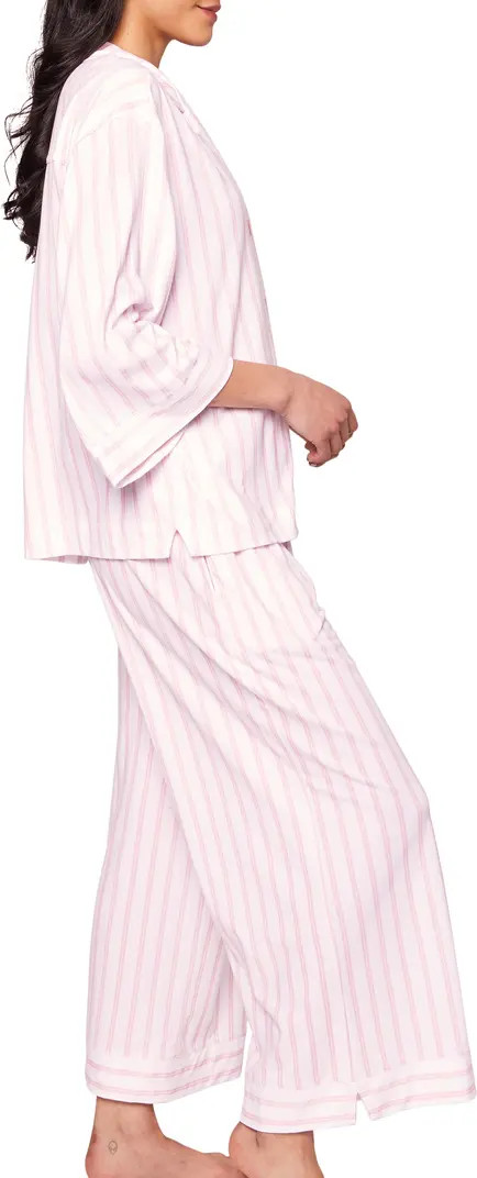 Olivia Wide Leg Pima Cotton Pajamas | Nordstrom